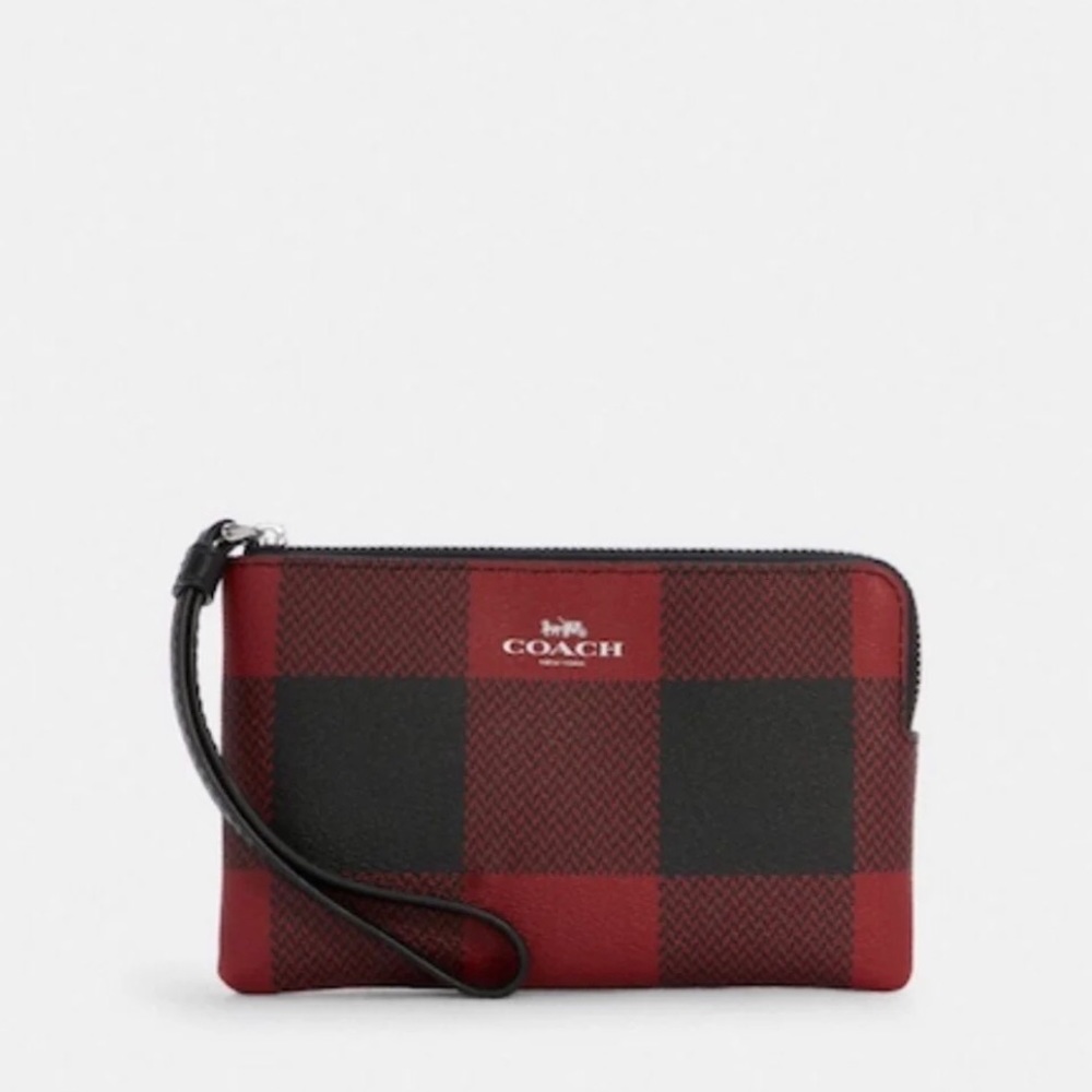 Coach Crossbody bag With Buffalo Plaid Print Bundle - Picture 3 of 9